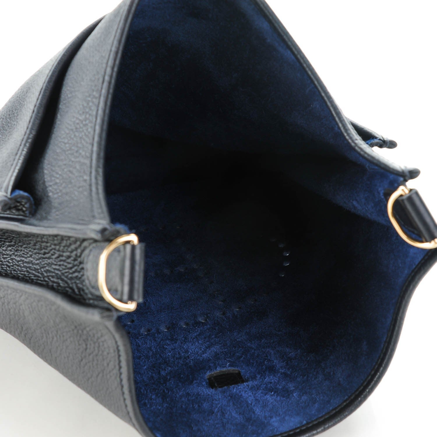 Hermes Taurillon Clemence Evelyne III GM Bleu Abysse 7 of 11