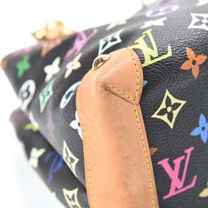 Louis Vuitton Monogram Multicolor Audra Black 9 of 12