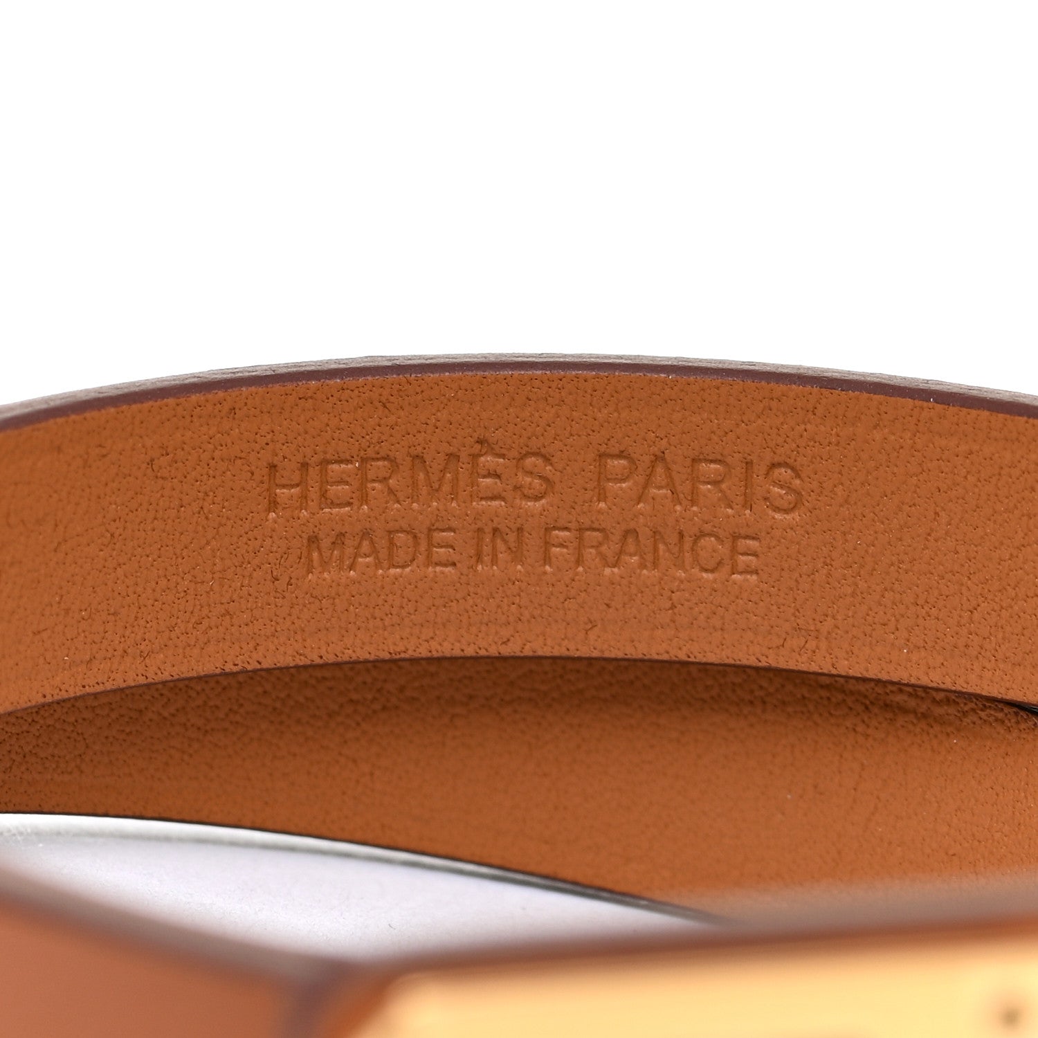 Hermes Swift Kelly Double Tour Bracelet T2 Gold 4 of 7