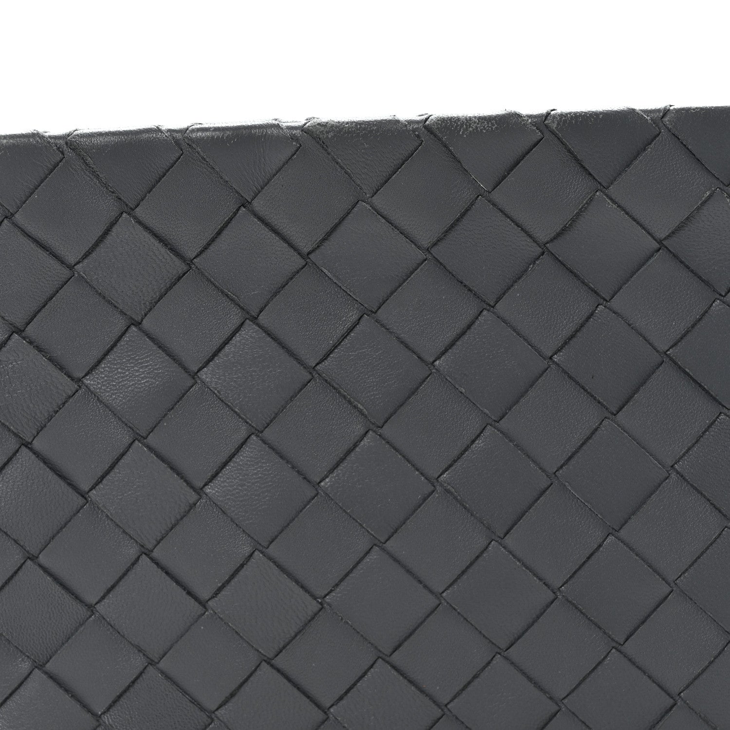 Bottega Veneta Nappa Intrecciato Small Zip Pouch Thunder 1856556