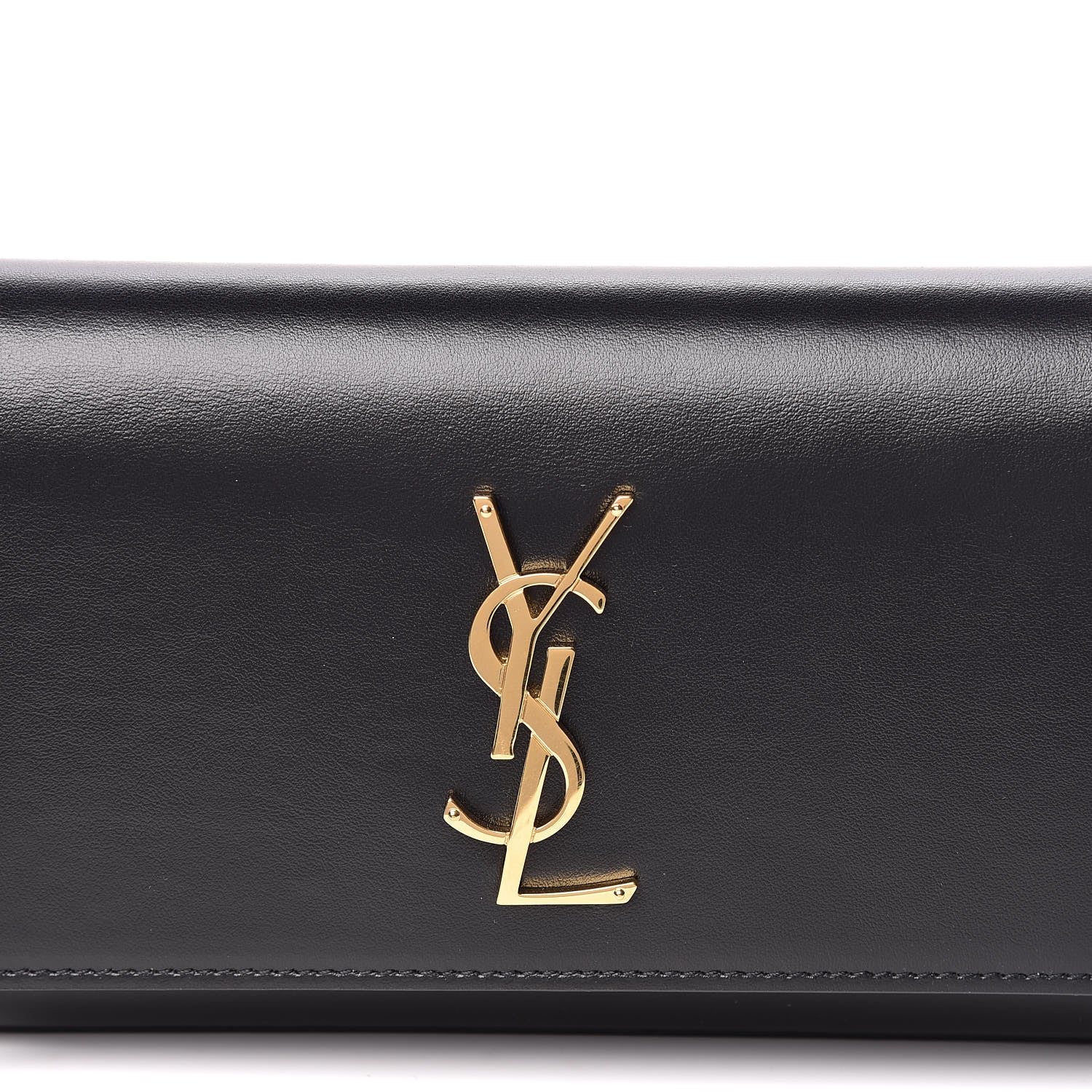 Saint Laurent Smooth Calfskin Monogram Kate Belt Bag Black 9 of 9