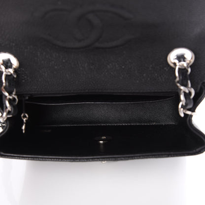 Chanel Caviar Quilted Mini Square Flap Black 5 of 7