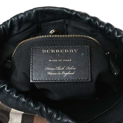 Burberry Calfskin House Check Little Crush Black 6 of 20