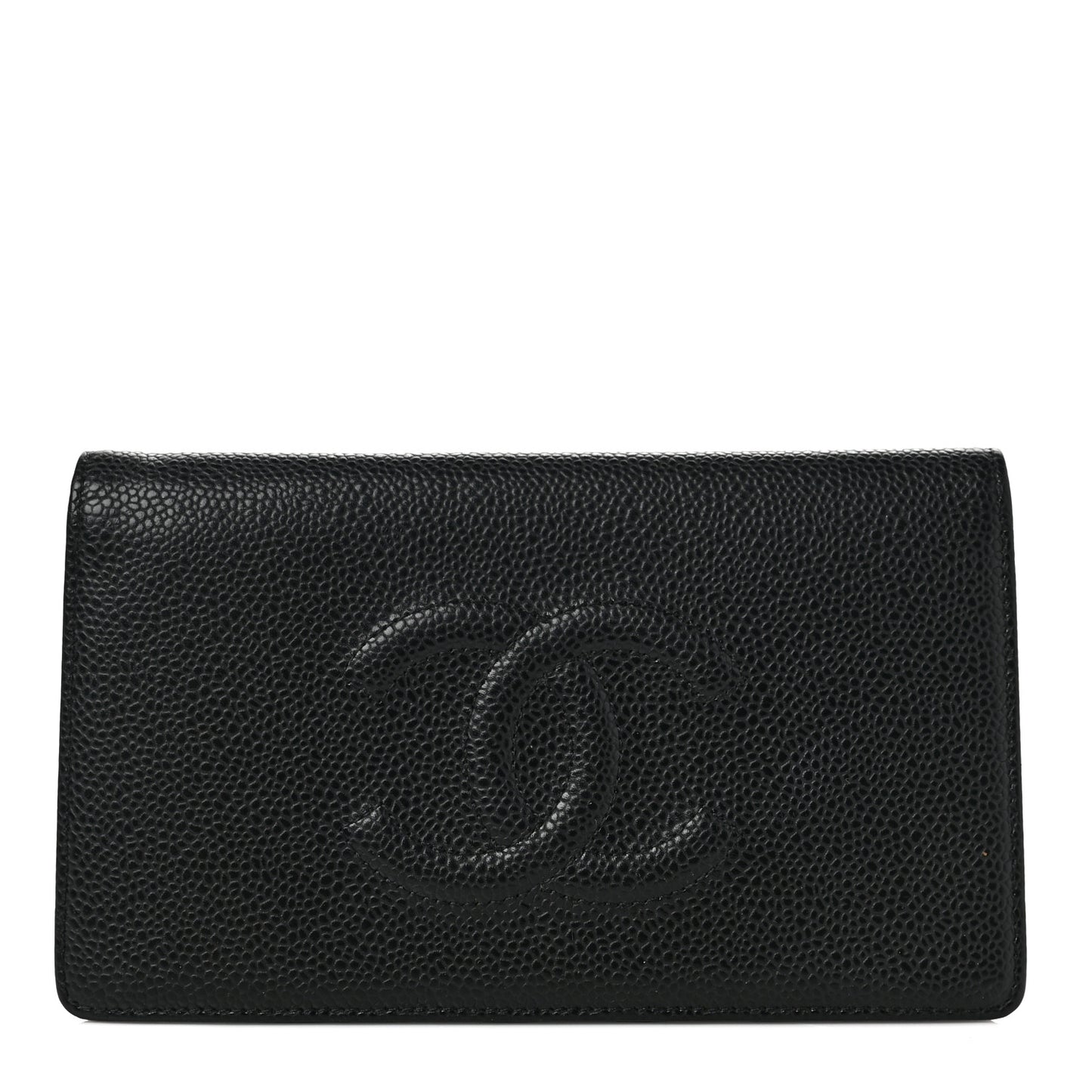 Caviar Timeless CC Yen Wallet Black