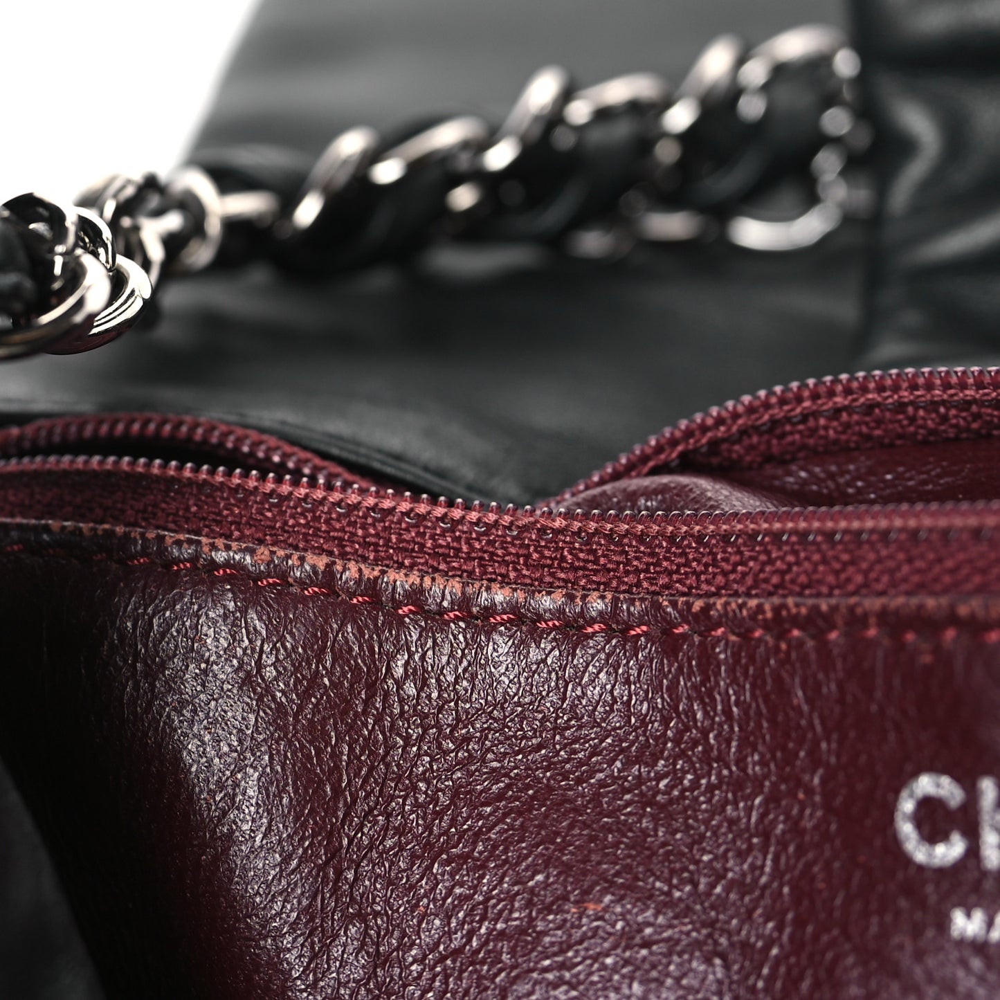 Lambskin Luxe Ligne Flap Black