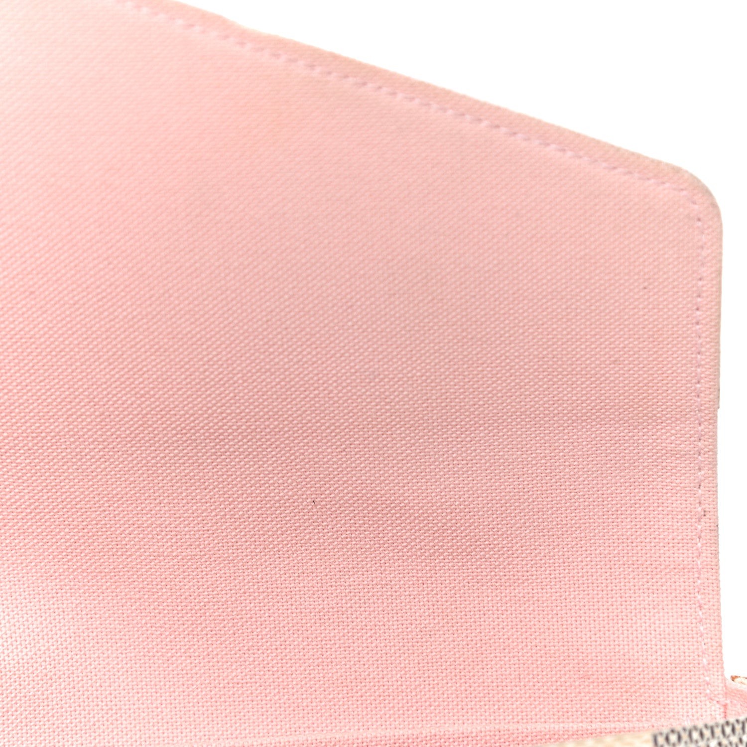 Louis Vuitton Damier Azur Pochette Felicie Chain Wallet Rose Ballerine 17 of 18
