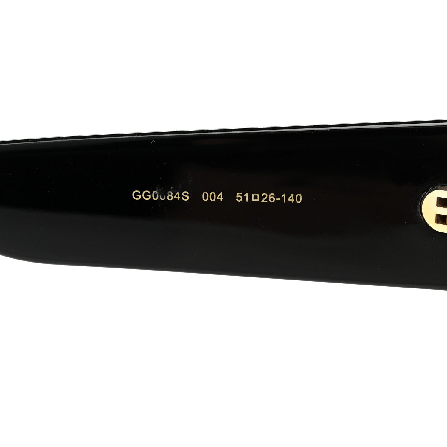Gucci Round Frame GG0084S Sunglasses Black 5 of 8