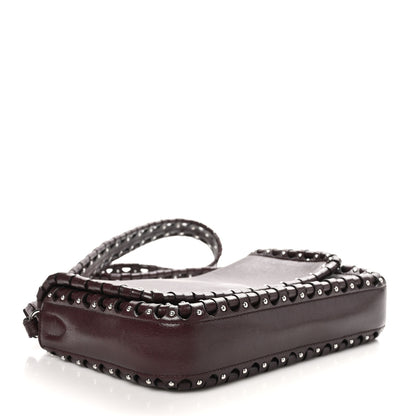 Alaia Buffalo Studded Hinge Flap Bag Almandite 5 of 10