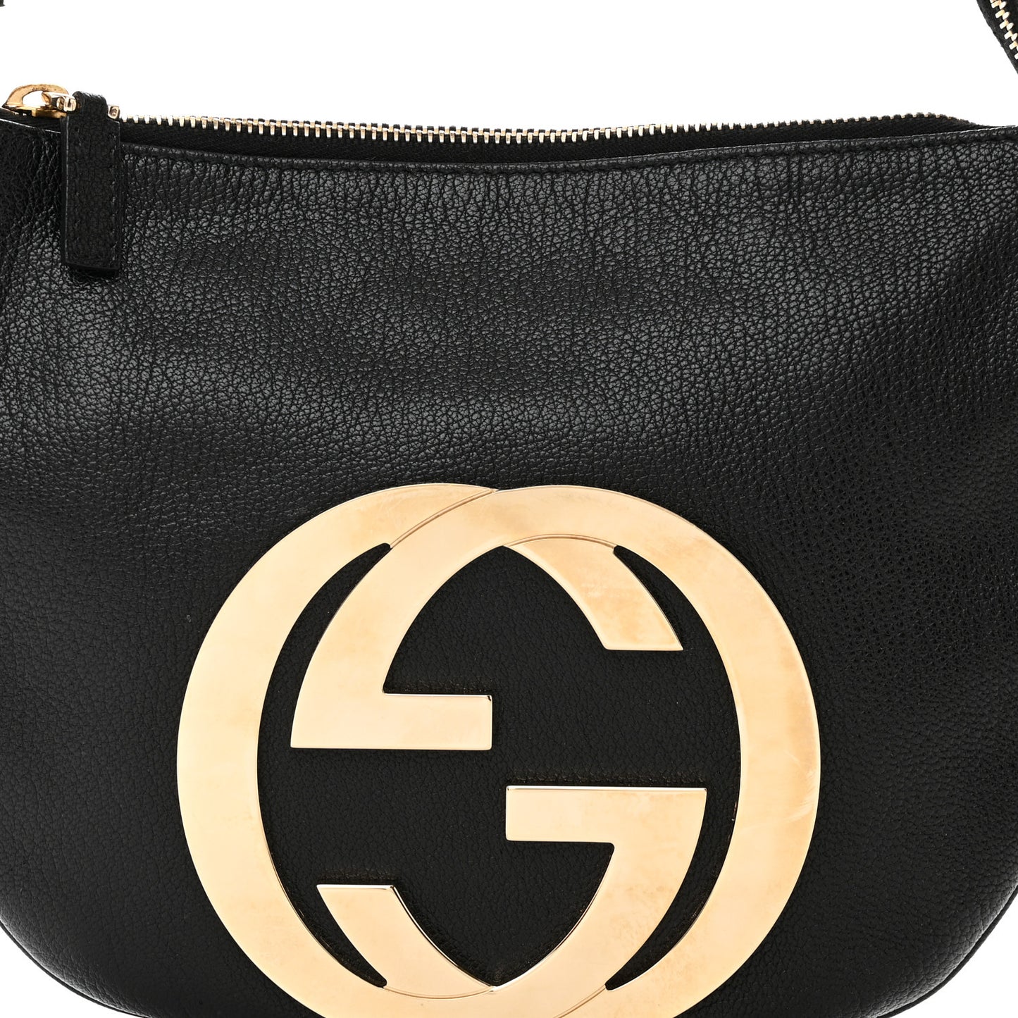 Calfskin Small Blondie Hobo Black