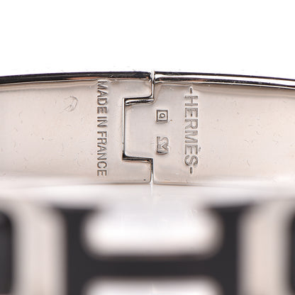 Hermes Enamel Narrow Clic Clac H Bracelet PM Black 4 of 5