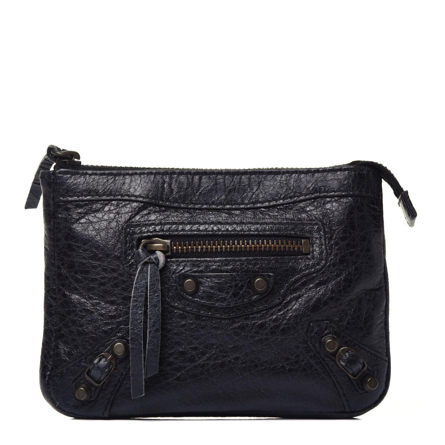 Balenciaga Agneau Classic Hardware M Porte-Monnaie Coin Purse Black 1 of 7
