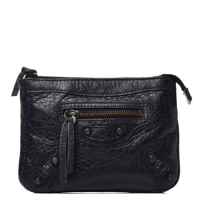 Balenciaga Agneau Classic Hardware M Porte-Monnaie Coin Purse Black 1 of 7