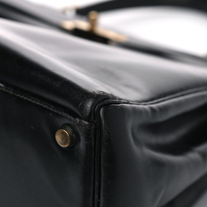 Hermes Box Kelly Retourne 35 Black 9 of 17