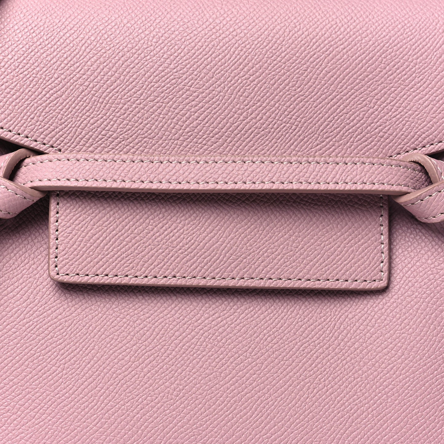 Grained Calfskin Nano Belt Bag Antique Rose Antique Rose