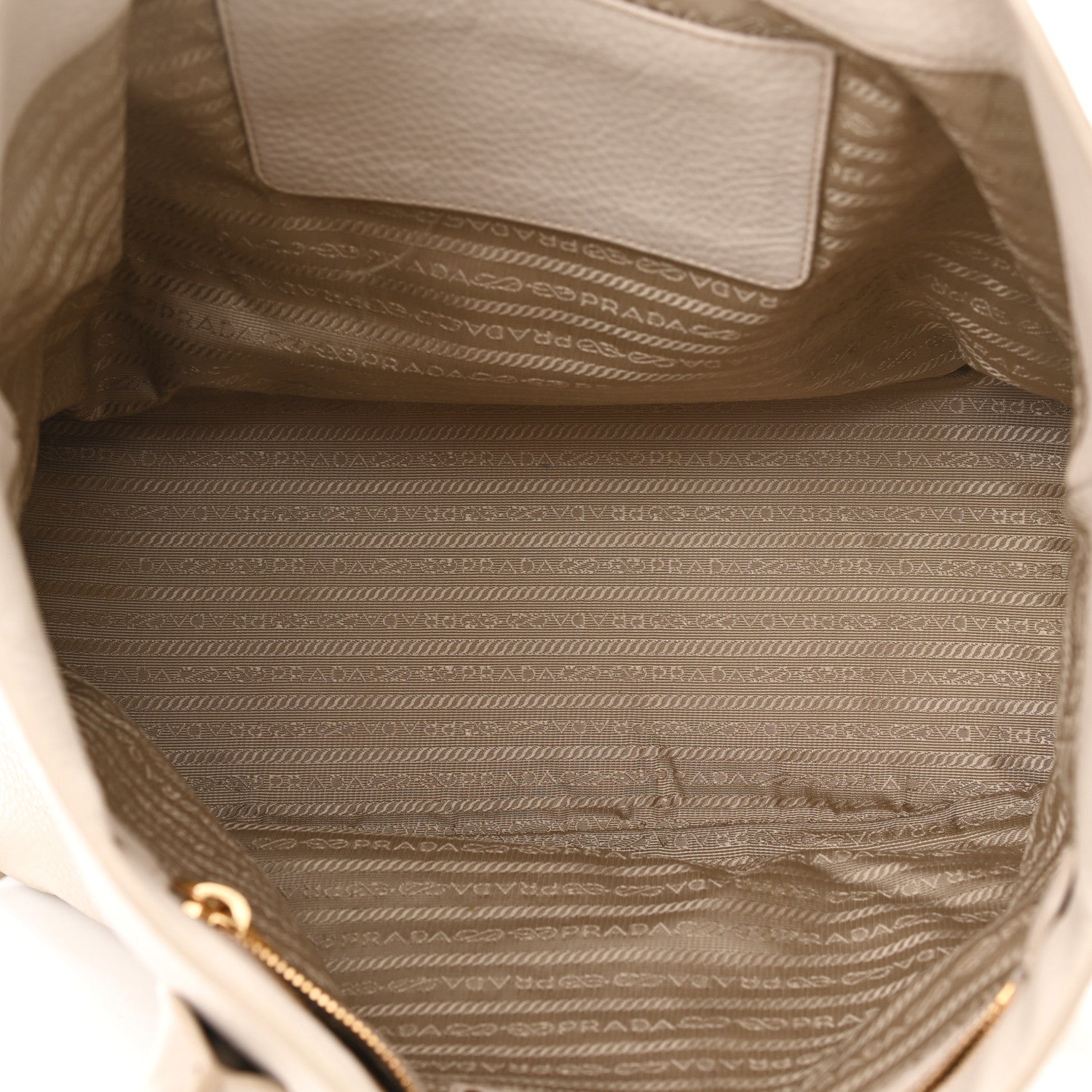 Prada Vitello Daino Tote Talco 6 of 23