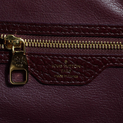 Louis Vuitton Ostrich Python Majestueux Tote MM Bordeaux 6 of 7