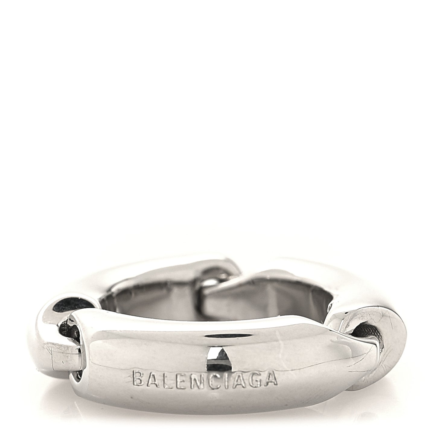 Brass Solid 2.0 Ring 54 7 Silver