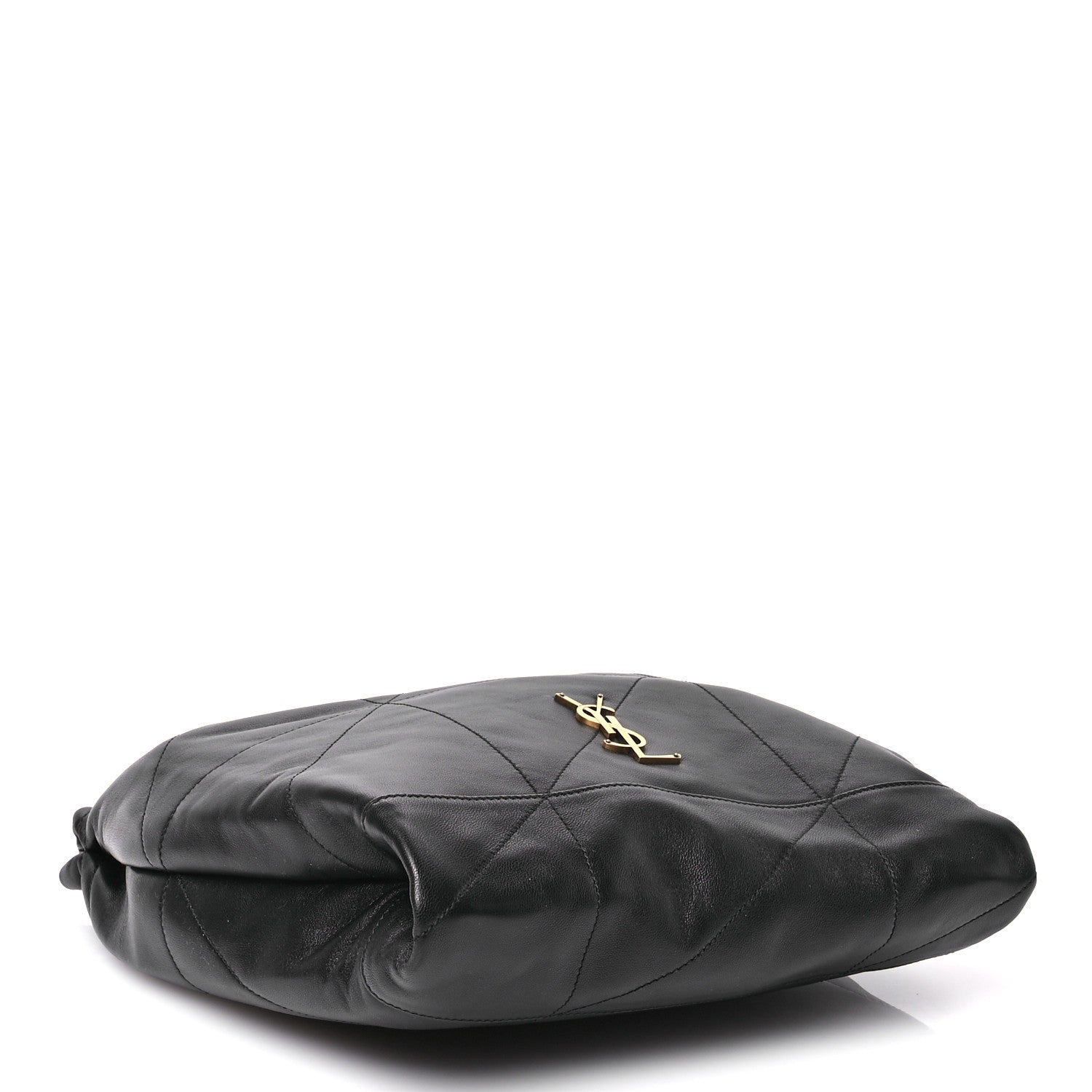 Saint Laurent Lambskin Matelasse Monogram Medium Jamie 4.3 Pochon Black 5 of 12