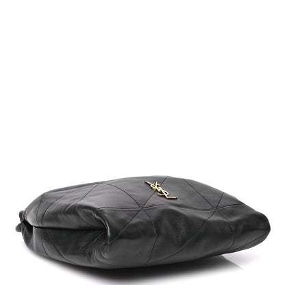 Saint Laurent Lambskin Matelasse Monogram Medium Jamie 4.3 Pochon Black 5 of 12