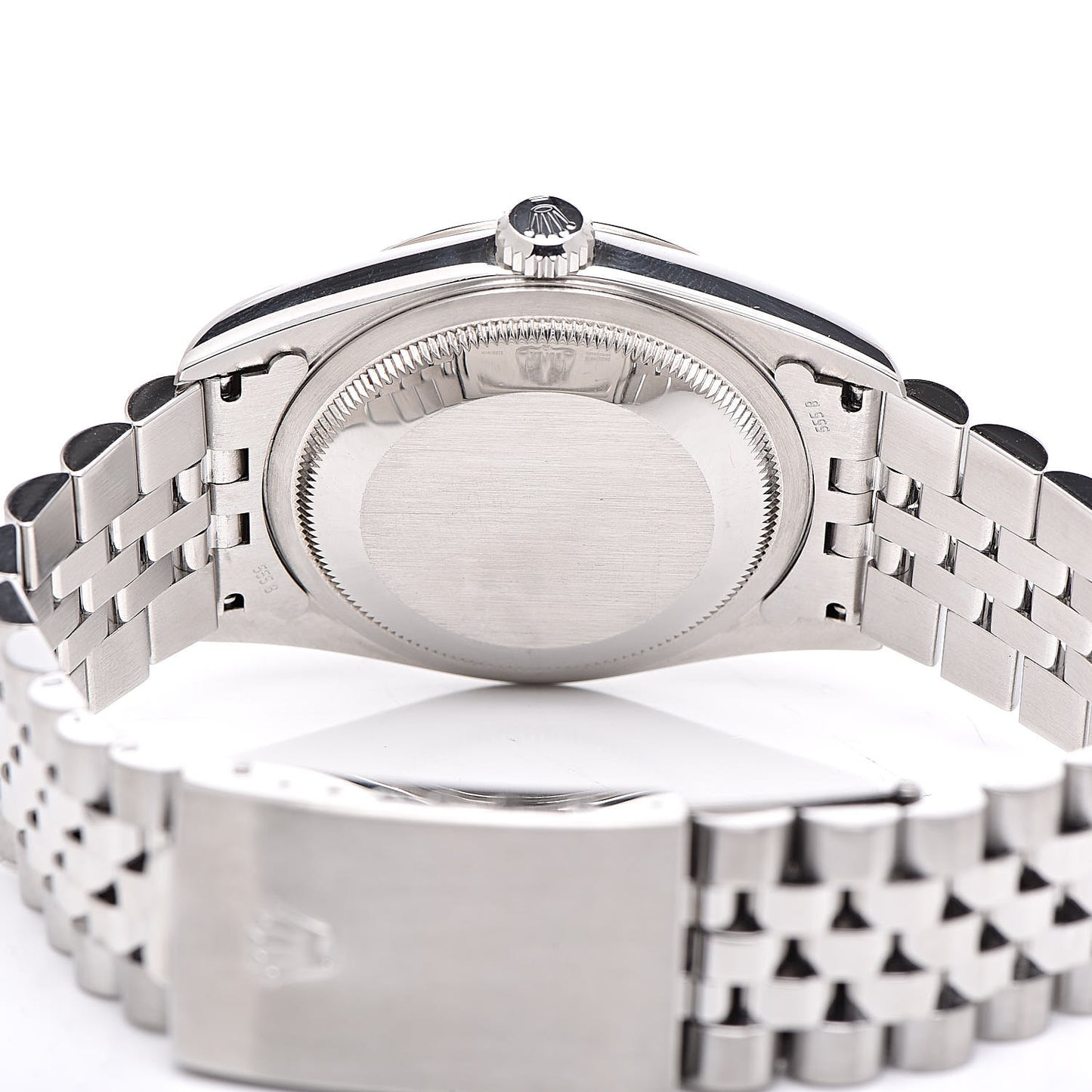 Stainless Steel 18K White Gold 36mm Oyster Perpetual Datejust Watch Silver 16243