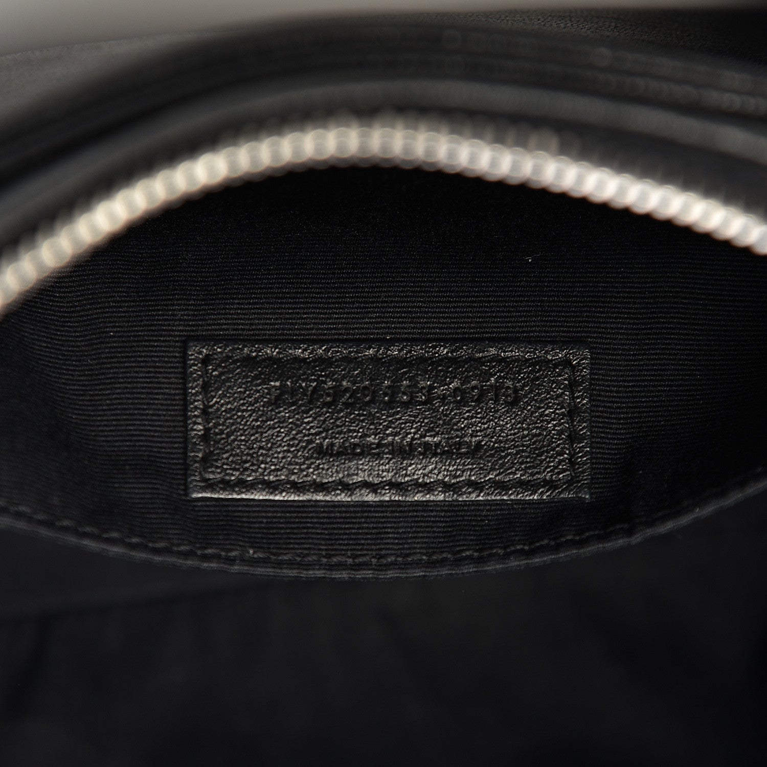 Saint Laurent Lambskin Monogram Small Lou Camera Bag Black 7 of 17