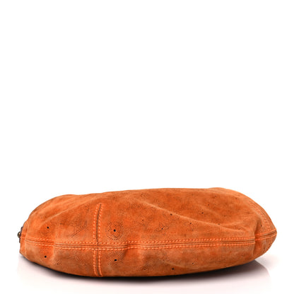 Louis Vuitton Suede Mahina Onatah GM Orange 4 of 8
