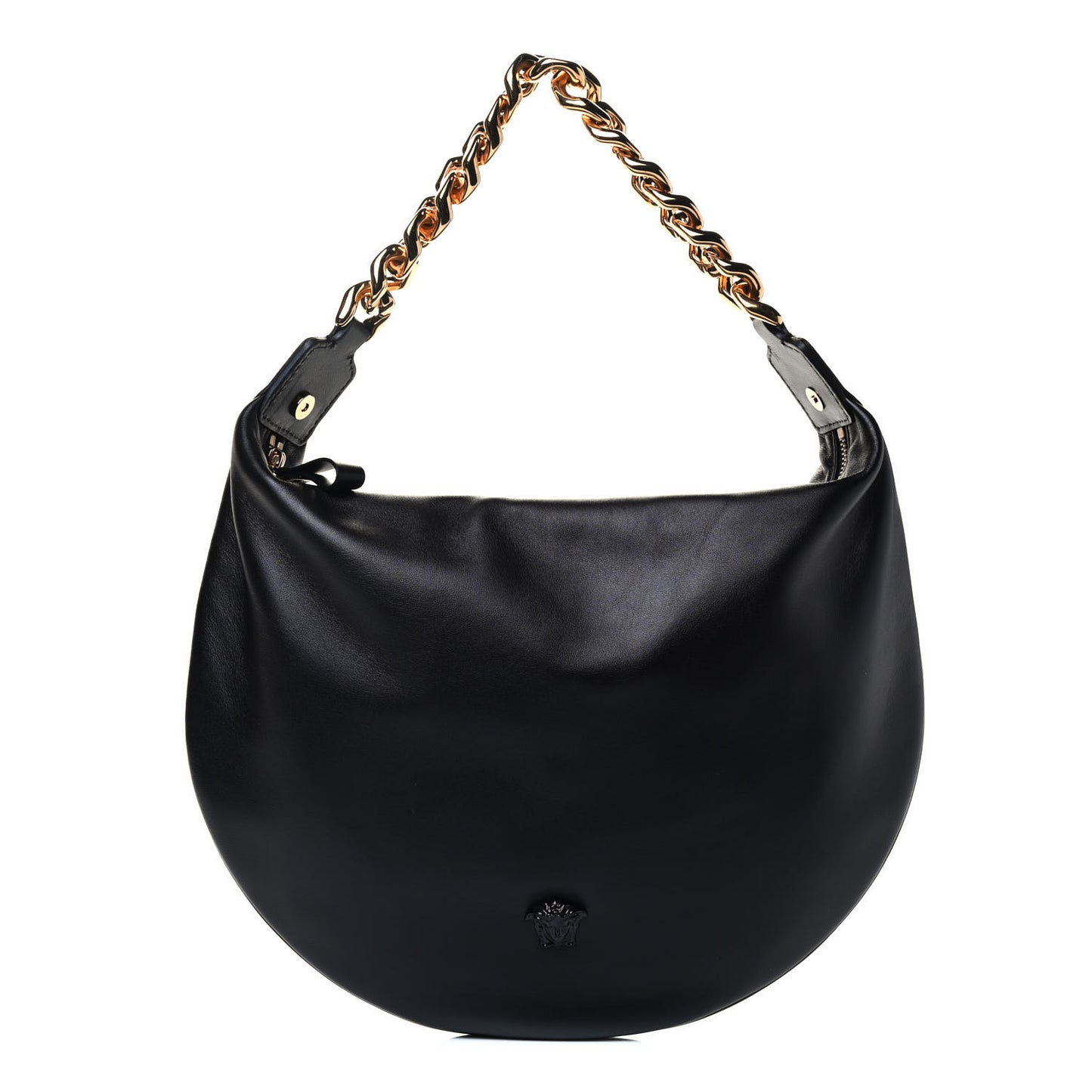Calfskin La Medusa Hobo Black