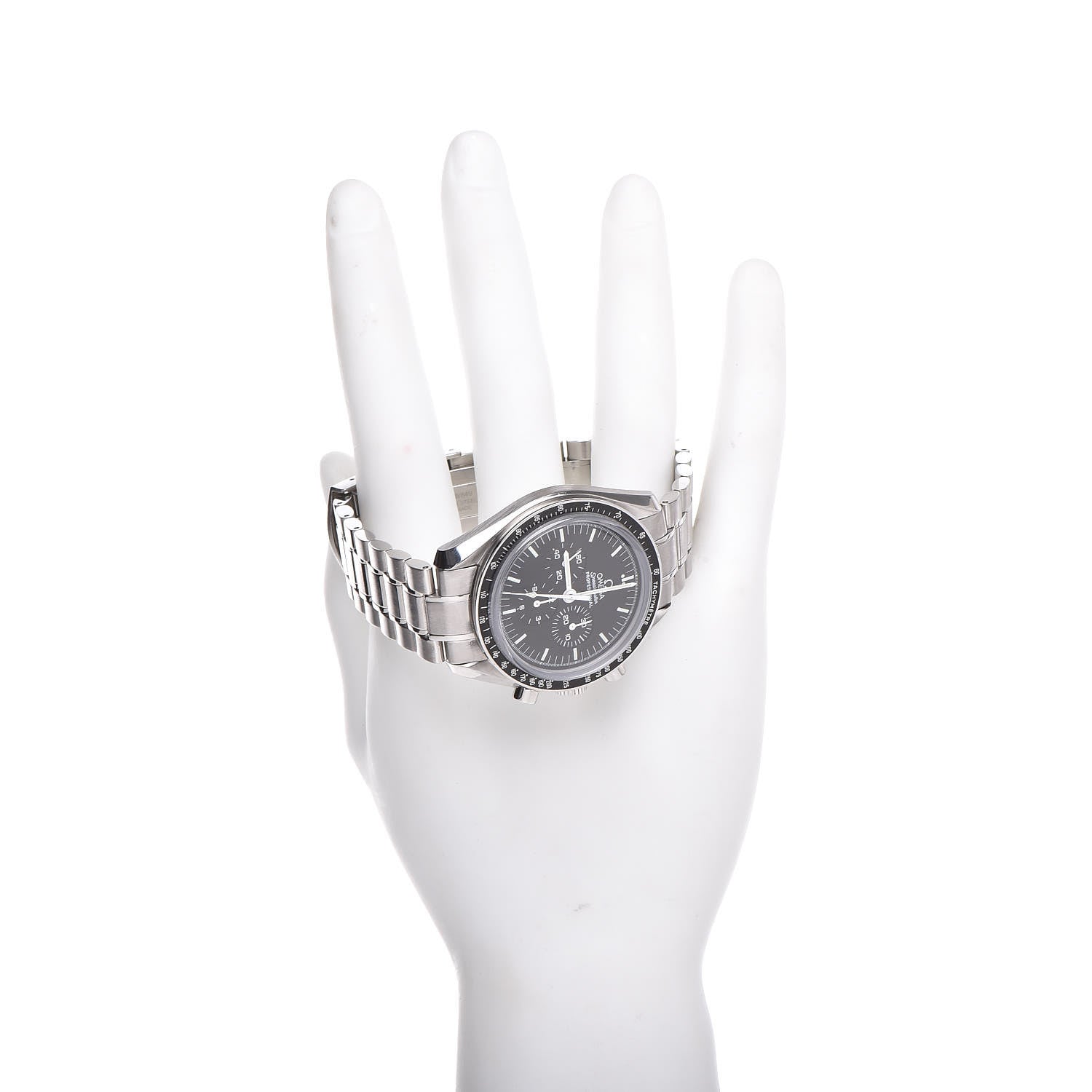 Omega Stainless Steel 42mm Speedmaster Moonwatch Professional Chronograph Manual Winding Watch Black 3573.50.00 2 of 8