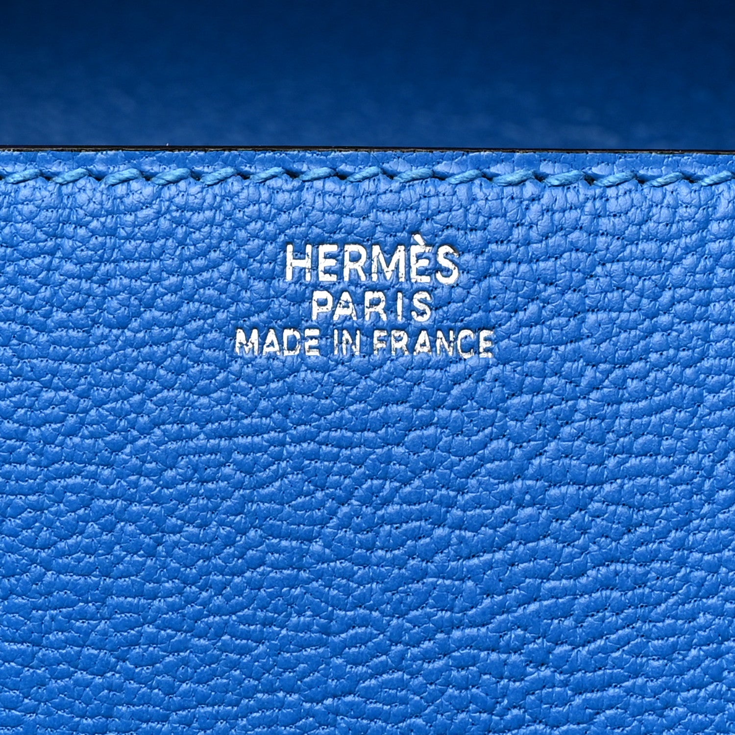 Hermes Chevre Mysore Medor 23 Clutch Bleu Hydra 6 of 7