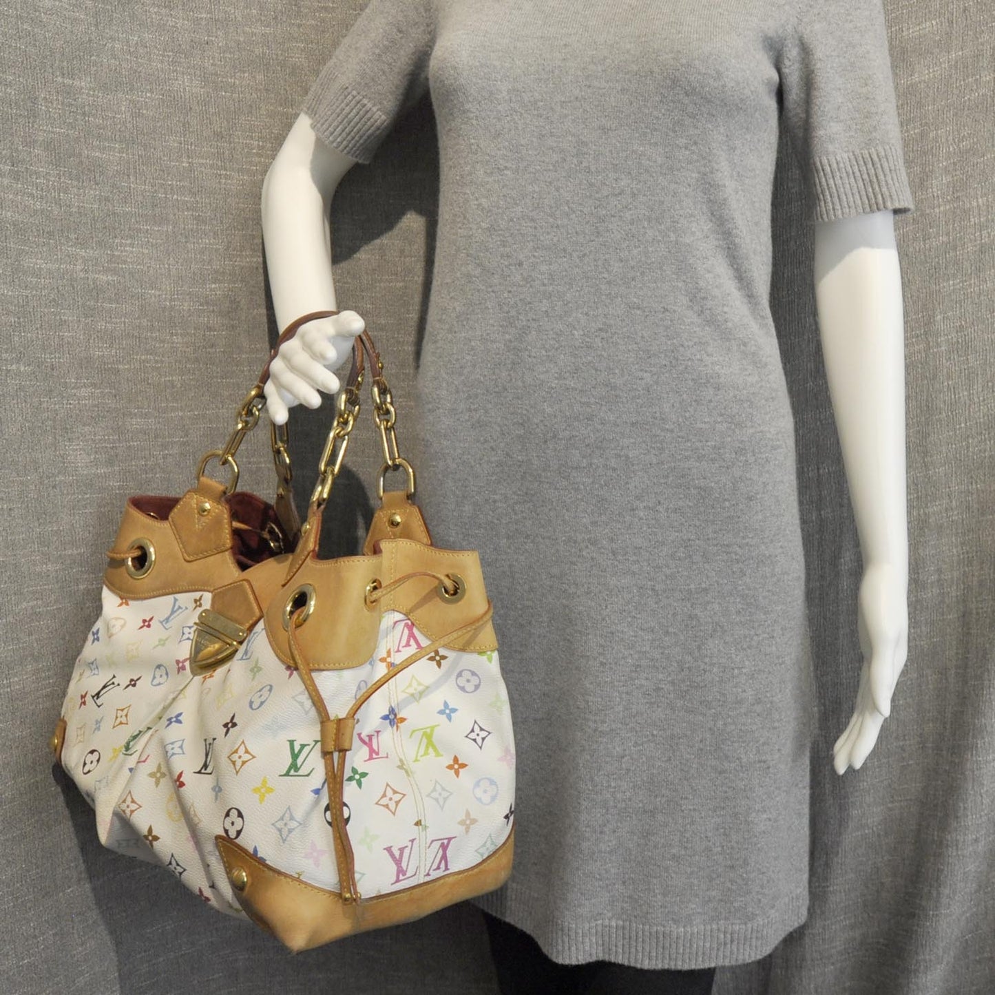 Monogram Multicolor Ursula White