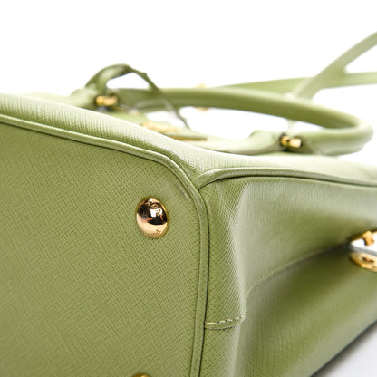 Prada Saffiano Lux Mini Galleria Double Zip Tote Prato 11 of 14
