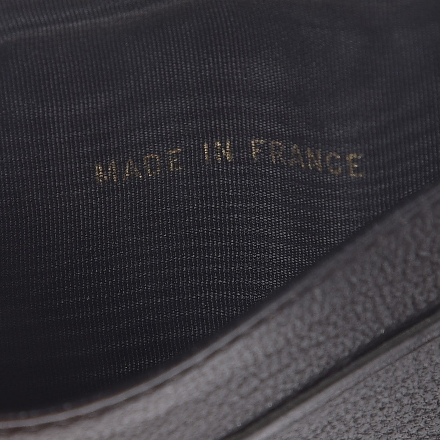 Goatskin Card Holder Wallet Black