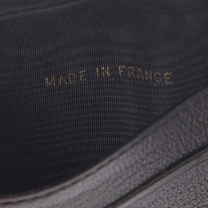 Chanel Goatskin Card Holder Wallet Black 7 of 9