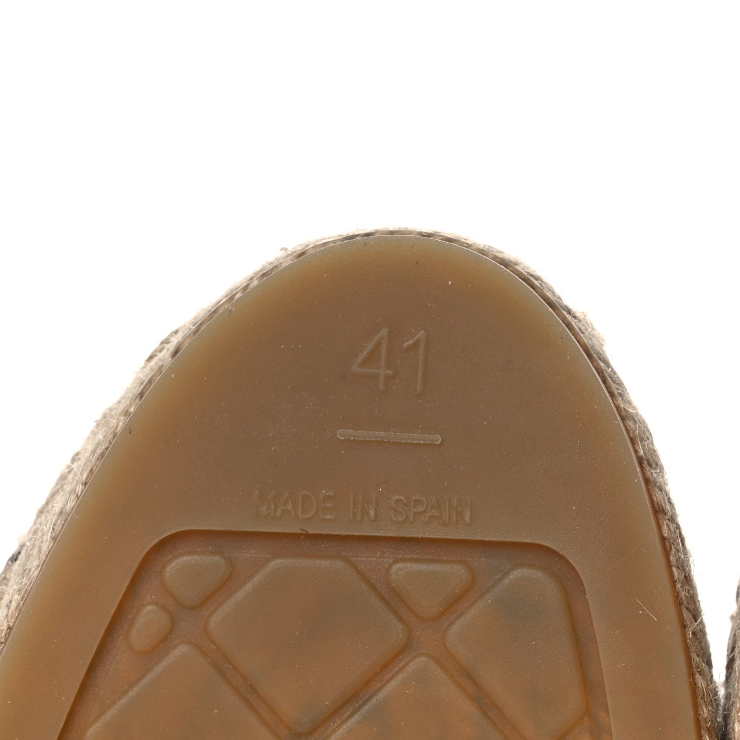 Chanel Lambskin Printed CC Espadrilles 41 White Black 7 of 10