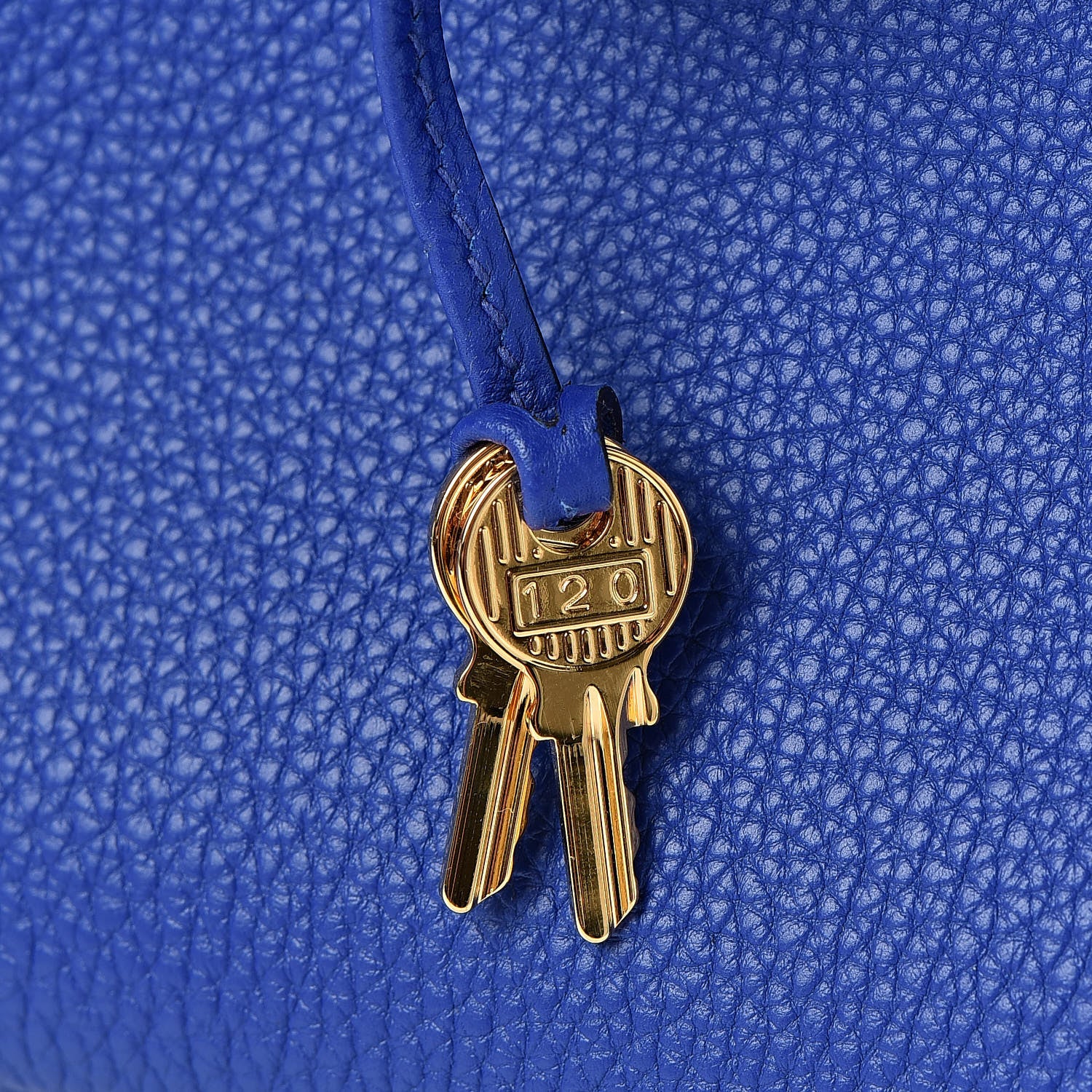 Hermes Togo Birkin 30 Bleu Electrique 28 of 31