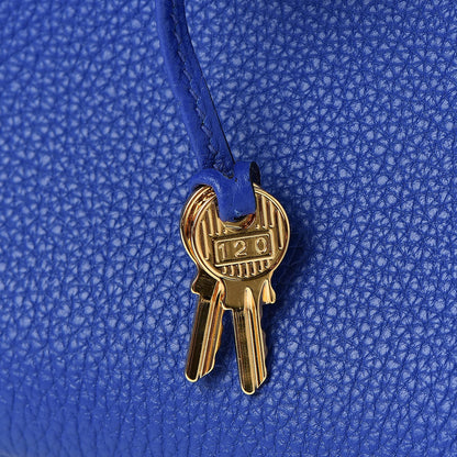Hermes Togo Birkin 30 Bleu Electrique 28 of 31