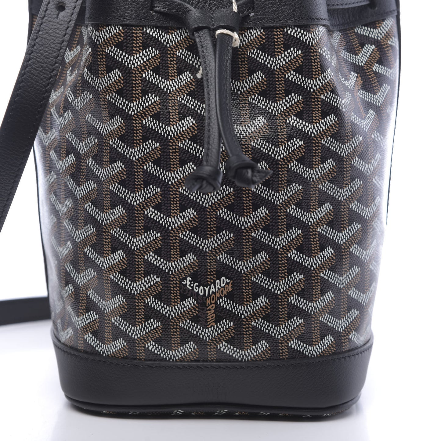 Goyardine Petit Flot Black