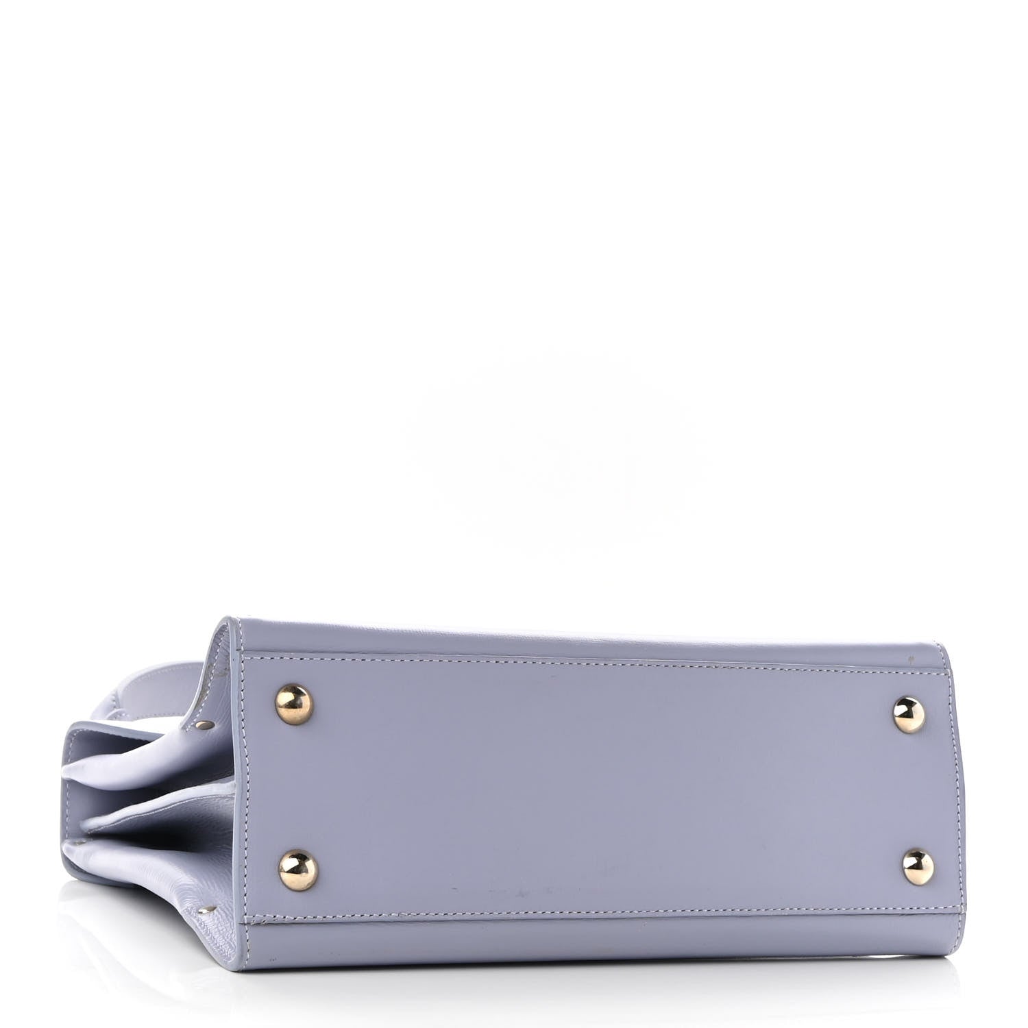 Salvatore Ferragamo Calfskin Gancini 2-Way Top Handle Bag Light Purple 4 of 14