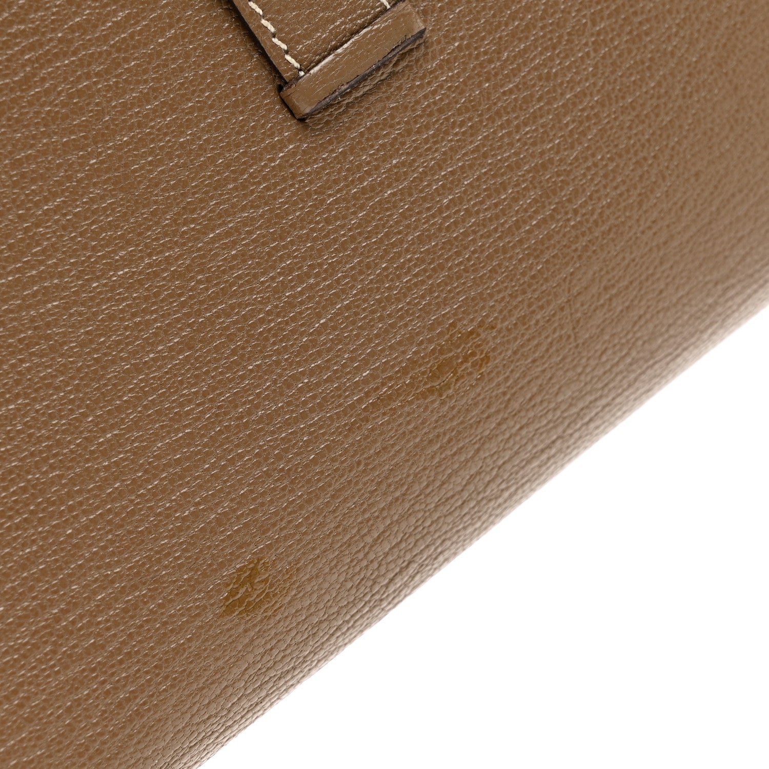 Hermes Chevre Mysore Bearn Gusset Wallet Etoupe 8 of 8