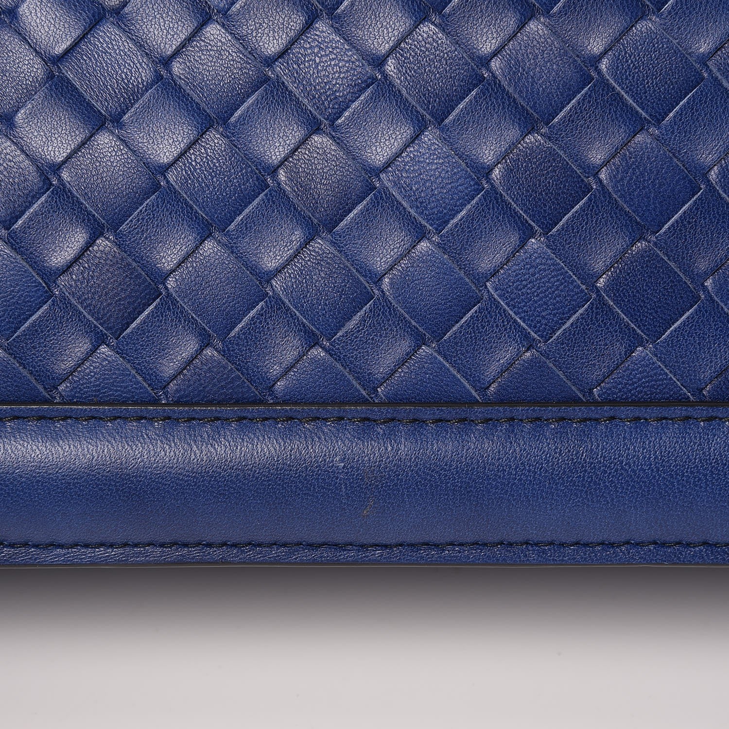 Bottega Veneta Nappa Intrecciato Olimpia Knot Clutch Atlantic 7 of 10