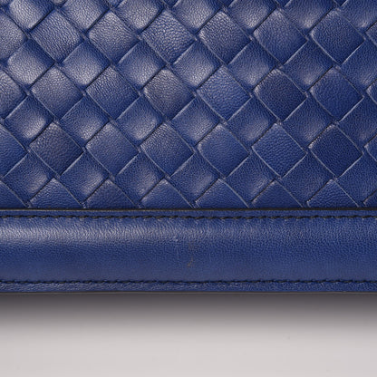 Bottega Veneta Nappa Intrecciato Olimpia Knot Clutch Atlantic 7 of 10