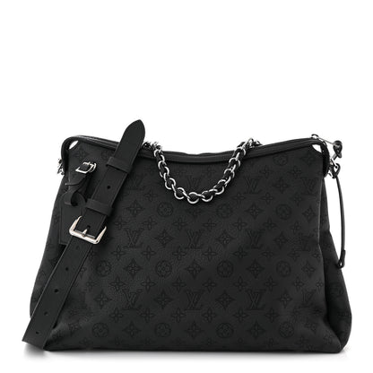 Louis Vuitton Mahina Braided Hand It All MM Black 1 of 9