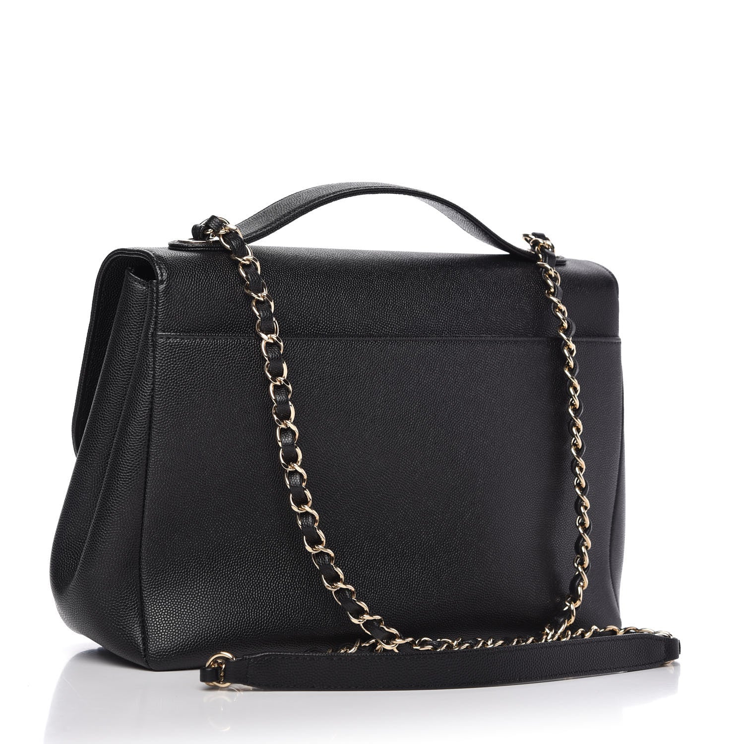 Chanel Caviar Quilted Large Business Affinity Flap Black 3 of 10