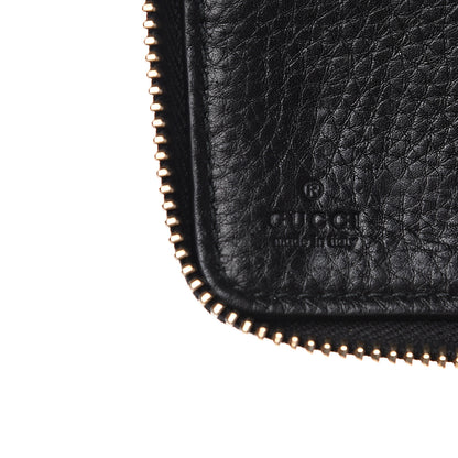 Gucci Calfskin Soho Zip Around Wallet Black 6 of 12
