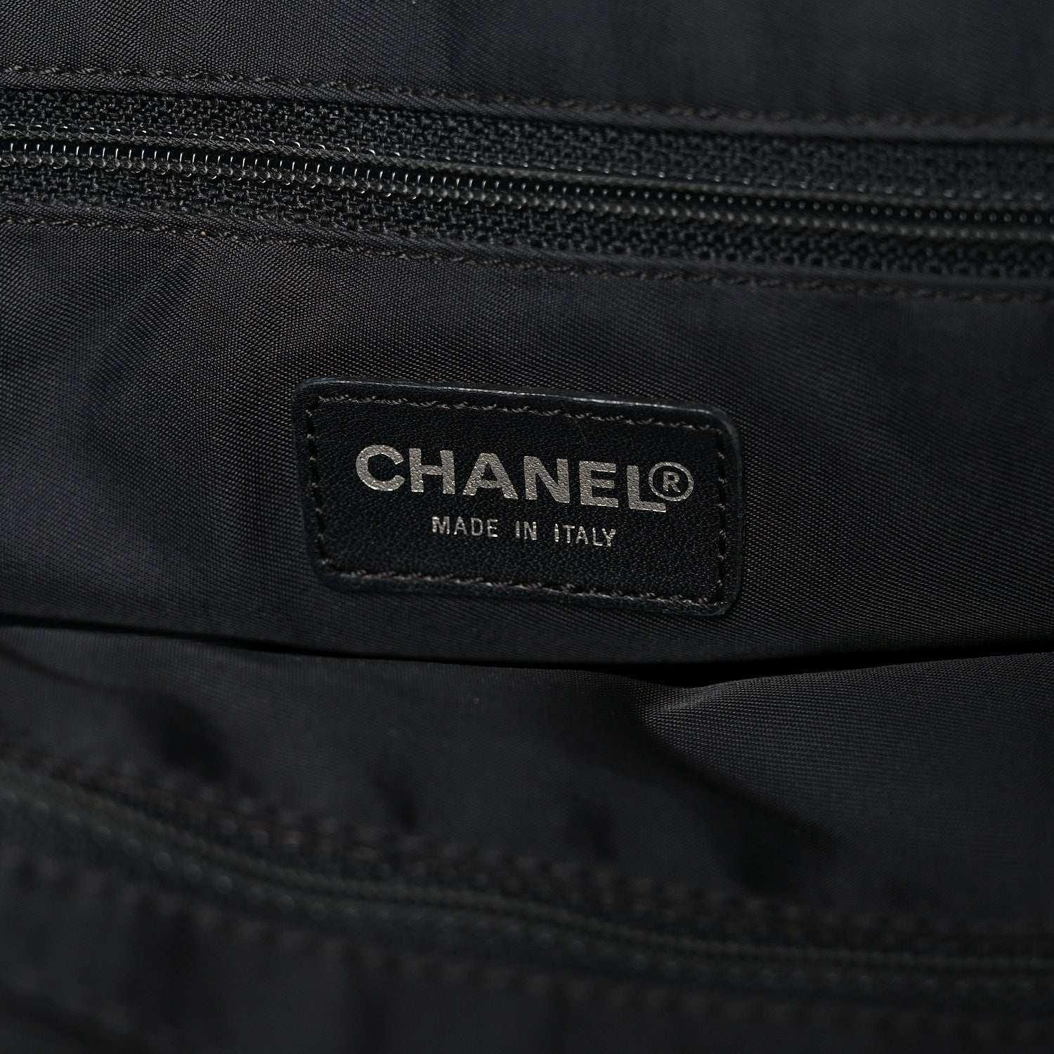Chanel Nylon Large Travel Tote Black 5 of 9
