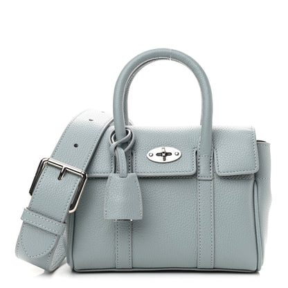 Mulberry Small Classic Grain Mini Bayswater Cloud 1 of 10