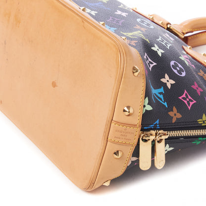 Louis Vuitton Monogram Multicolor Alma Black 5 of 8