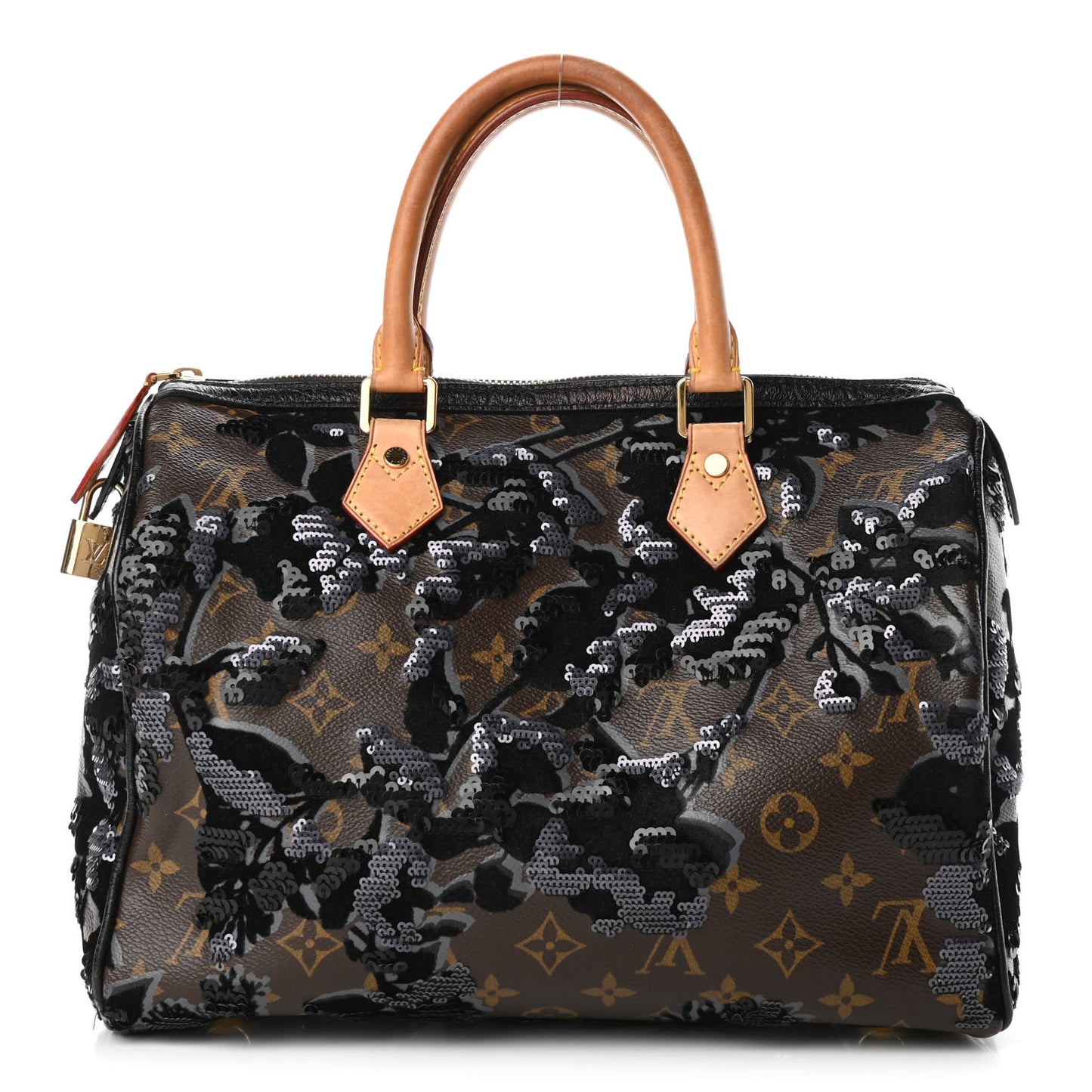Monogram Fleur De Jais Sequins Speedy 30