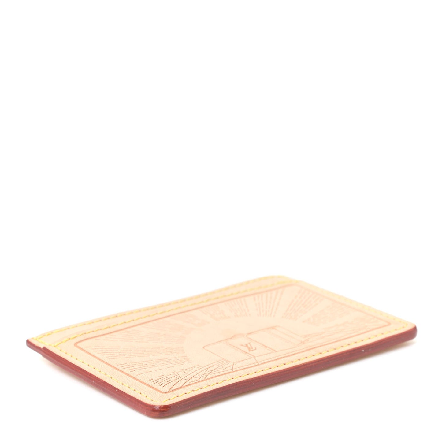 Vachetta Voyages Card Holder