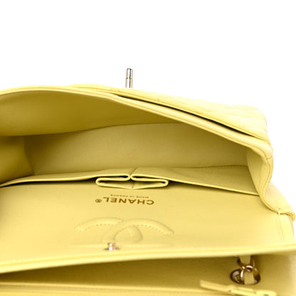 Chanel Caviar Quilted Small Double Flap Yellow 5 of 9